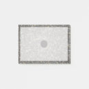 Suche nach loch in einem post it Raum