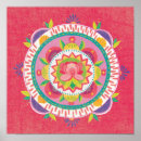 Suche nach blaue mandala poster Medaillon