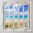 Suche nach blaues fenster poster Strand