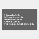 Suche nach shakespeare aufkleber Anderello