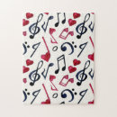 Suche nach musiknoten puzzle Muster