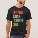 Suche nach legende seit 1960 tshirts Vintag