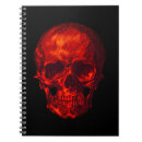 Suche nach roter schädel kleine notizbücher Schwarz