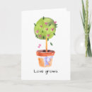 Suche nach liebe wächst postkarten Romantik