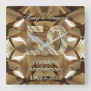 Suche nach goldener hochzeitstag wanduhren Paare