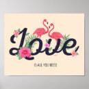 Suche nach hawaii blumen poster Flamingo