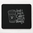 Suche nach kaffee zuerst mousepads Lustig