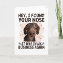 Suche nach nasen karten Hund