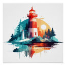 Suche nach natur landschaft poster Leuchtturm