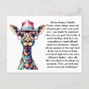 Suche nach sehr lustige giraffe postkarten Giraffenkarte