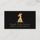 Suche nach giraffe visitenkarten Kinderbetreuung