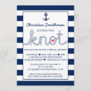 Suche nach bindung des knotens einladungen Dusche