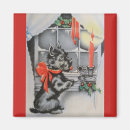 Suche nach vintage hunde magnete Weihnachten
