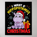 Suche nach hippopotamus poster Weihnachten