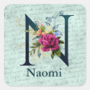 Suche nach monogramm n aufkleber Floral