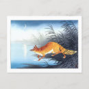 Suche nach fuchs vintage postkarten Tier