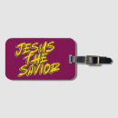 Suche nach jesus gepäckanhänger Glaube