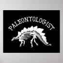 Suche nach fossilien poster Paläontologe
