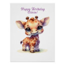 Suche nach babygiraffe poster Niedlich