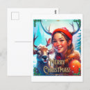 Suche nach glückliches mädchen postkarten Weihnachten