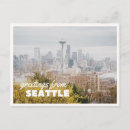 Suche nach vintage seattle postkarten Skyline