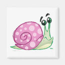 Suche nach schnecke cartoon magnete Spaß