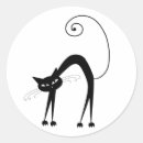 Suche nach lustige schwarze katze aufkleber Halloween