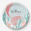 Suche nach meerjungfrau teller Geburtstagsfeier