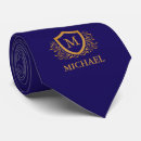 Suche nach gold und marineblau krawatten Mit monogramm