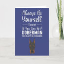 Suche nach dobermann karten Lustig