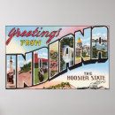 Suche nach vintages indiana poster Staat