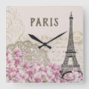 Suche nach eiffel tower wanduhren Floral