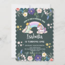 Suche nach niedlicher unicorn einladungen Regenbogen