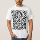 Suche nach zebra muster herren tshirts Tier