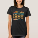 Suche nach juli geburtstag tshirts Retro