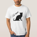 Suche nach silhouette der schwarzen katze tshirts Für ihn