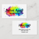 Suche nach flecken visitenkarten Farbe