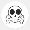 Suche nach schädel und knochen aufkleber Tricksen oder behandeln