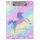 Suche nach rosa einhorn klemmbrett Für sie