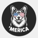 Suche nach pembroke corgi aufkleber Rot
