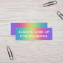 Suche nach für immer visitenkarten Regenbogen