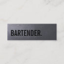 Suche nach arbeit mini visitenkarten Barkeeper