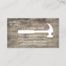 Suche nach bau wartung visitenkarten Handyman