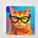 Suche nach brille karten Katze mit brille