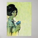 Suche nach retro blumen poster Vintage