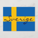 Suche nach flagge von schweden postkarten Sverige