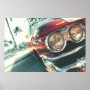 Suche nach rotes auto poster Vintag