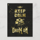 Suche nach trommeln poster postkarten Vintage