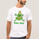 Suche nach küssen des frosches tshirts Krone