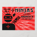 Suche nach ninja einladungen Samurai